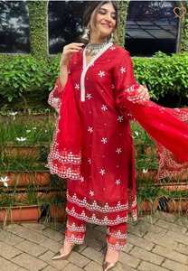 ชุดผ้าไหมแฟนซีสำหรับผู้หญิงชุดทำงานทำมือชุดแต่งงานใหม่ - Product Image 6