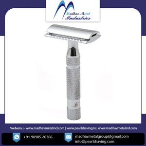 La maquinilla de afeitar de seguridad con mango de latón más vendida disponible a precio de fábrica de La India - Product Image 2