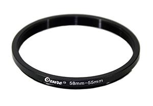 Ozure Chất lượng cao cấp 58-55mm bước xuống Vòng Máy Ảnh Bộ Lọc phụ kiện tăng cường hiệu suất ống kính với 58mm ống kính máy ảnh - Product Image 3