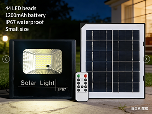 Lámpara Solar para Calle Privada Sin Electricidad 25W 114 Luces Luz Diurna IP67 - Product Image 3