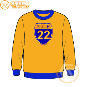 Sudadera de lana de algodón Sigma Gamma Rho personalizada de alta calidad, Jersey bordado, chaqueta para mujer, ropa griega, estilo de hermandad - Product Image 3