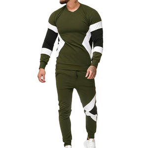 Survêtement de sport pour hommes, designs imprimés multicolores, haute qualité, conception OEM professionnelle, 100% coton respirant, vente en gros - Product Image 4
