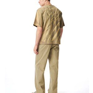 Nouvelle mode hommes 100% coton T-Shirts Sun Faded Wash surdimensionné Streetwear Tie Dye Design en vrac - Product Image 4