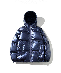 Chaquetas de hombre de talla grande con logotipo personalizado invierno Puffer impermeable Bomber - Product Image 2