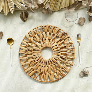 Classic Christmas <b>Place</b> <b>Mats</b> Plate <b>Mat</b> Set New Style Placemat <b>Mat</b> Table Decor <b>Woven</b> Placemats - Product Image 5