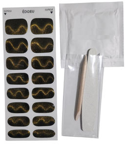 Tiras magnéticas de gel solar de origen coreano, pegatina de uñas de gel semicurado, diseño holográfico, tiras adhesivas para decoración de uñas de nueva generación - Product Image 4