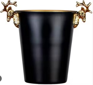 ถังน้ำแข็งโลหะขนาดใหญ่สำหรับดื่มไวน์คูลเลอร์แชมเปญเหมาะสำหรับบาร์ร้านอาหารงานแต่งงานหรืองานเลี้ยงกลางแจ้ง - Product Image 1