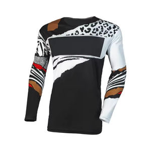 Meilleure vente confortable à manches longues course Motocross Jersey prix de gros Offre Spéciale vêtements respirants - Product Image 1