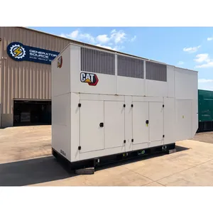 Groupe électrogène industriel triphasé au gaz naturel de 450 kW - Sortie 277/480 V, insonorisé, pour usage commercial et de secours - Product Image 1