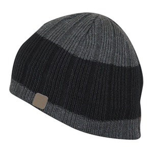 Gorro de invierno de alta calidad para hombre, gorro de punto con diamantes de imitación con logotipo personalizado, tarifa al por mayor, moda de estilo personalizado OEM con OEM - Product Image 4