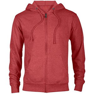 เสื้อสเวตเตอร์มีฮู้ดผ้าคอตตอนผ้าฟลีซเนื้อหนาระบายอากาศได้ดีวางไหล่ - Product Image 1