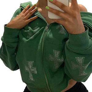 Qualité supérieure Pas Cher Prix Durable Meilleur Design Hommes Strass Survêtement Doux Casual Solide Motif - Product Image 2