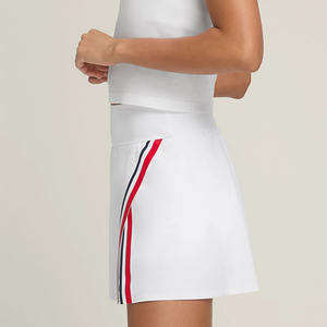 Ventes en gros de jupes de tennis pour femmes, logo personnalisé, séchage rapide, fitness, respirantes, avec poche, jupes de course, jupes de sport - Product Image 2