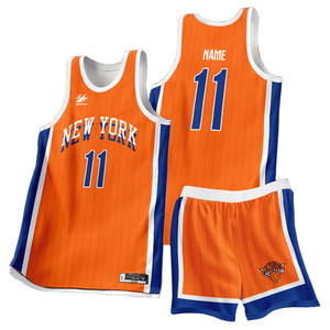 Tenues de basket-ball personnalisées en polyester 100% bon marché et shorts de haute qualité respirants pour les sports de plein air, ensembles imprimés, maillot de basket-ball - Product Image 3