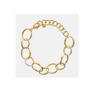 Joyería de moda, pulsera de cadena de latón, pulsera de mano, pulsera de oro de Hip Hop y cadena de collar - Product Image 2