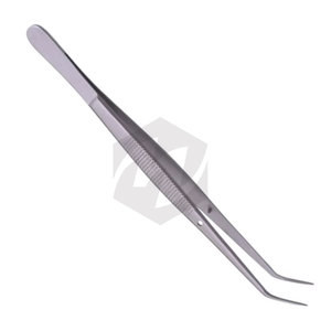 Pinzas Dentales de Acero Inoxidable con Punta Curva para Dentistas y Hospitales Dentales - Product Image 4