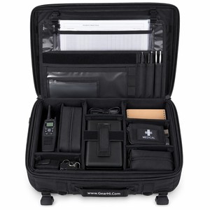 Organisateur de poste de commandement d'incidents, centre d'opérations mobile, étui de gestion sur le terrain, fournitures d'urgence, imperméable, Cordura 1000D, fermeture éclair - Product Image 2