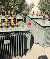 Transformateur immergé dans l'huile MV/HV avec changeur de tapotage de charge, transformateur de puissance triphasé 10 kV 11 kV 380 V pour distribution d'énergie industrielle