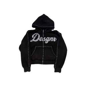 Wholesale Men&amp Women All Sizes Autumn Winter Collection Style <b>Full</b> <b>Zip</b> <b>Up</b> Hoodies Custom Stitch Printing Logo <b>Hoodie</b> - Product Image 1