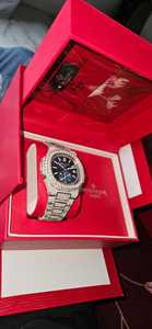 Lüks erkek buzlu out İzle Moissanite parlak elmas dikdörtgen çelik kasa ETA hareketi bilezik pozisyon kutusu ambalaj Dial - Product Image 2