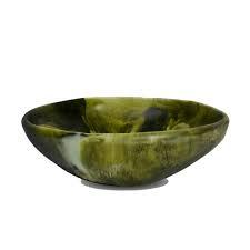 ชามสีเขียวเขาควายทำด้วยมือชามสลัดให้บริการดีไซน์ใหม่สำหรับร้านอาหารขายส่งขนาดตามสั่ง - Product Image 6