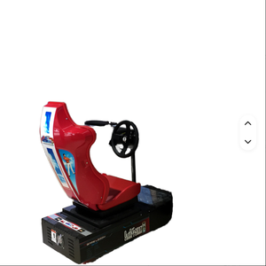 Populaire simulateur de course vidéo d'arcade dynamique haute définition de 32 pouces, en plastique, avec détection de mouvement, grand modèle à monnayeur, version anglaise, garantie 3 ans - Product Image 1