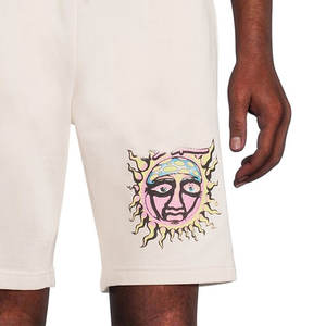 Shorts en coton 100% de haute qualité, respirants, à séchage rapide, imprimés, taille mi-haute, décontractés, à motif uni, en tissu toile, prix de gros - Product Image 6