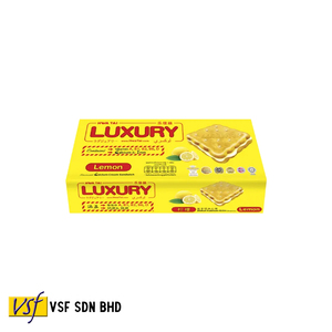 Hwa Tai แซนวิชครีมแคลเซียมรสมะนาวหรู20g X 6S X 24กล่องวิตามิน B1 B2ไม่มีคอเลสเตอรอลไม่มีไขมันทรานส์ไม่มี msg - Product Image 1