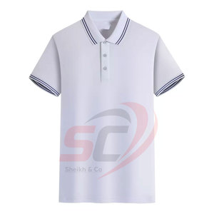 เสื้อโปโลคุณภาพสูงสำหรับผู้ชาย,เสื้อโปโลผ้าฝ้ายสำหรับฤดูร้อน - Product Image 1