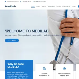 अस्पताल प्रबंधन वेबसाइट | अस्पताल वेबसाइट वेब डिजाइन वेबसाइट विकास | चिकित्सा देखभाल