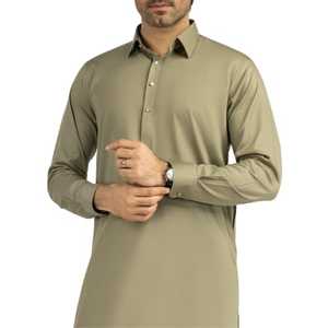 Nouvelle arrivée 2026, costume shalwar kameez pour homme de haute qualité, décontracté, grande taille, respirant, thermique, couleurs personnalisées - Product Image 1