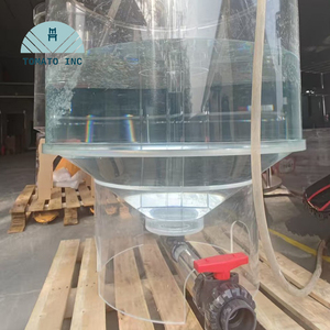 บริการผลิตอะคริลิก Lucite ด้วยเครื่อง CNC และเครื่องตัดลวด EDM พร้อมบริการขึ้นรูปหน้าแปลนเกลียวใน/นอกแบบกำหนดเองที่มีความแม่นยำสูง - Product Image 3
