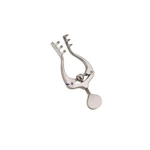 Jansen Retractores 10cm 3x3 Puntas Romas/Afiladas Instrumentos de Cirugía General de Acero Inoxidable de Alta Calidad Retractor de Retención Automática - Product Image 2