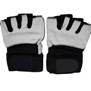 En cuir pur dernière conception pour hommes et femmes disponibles entraînement Fitness gants d'haltérophilie Pakistan fait la plus haute qualité - Product Image 4