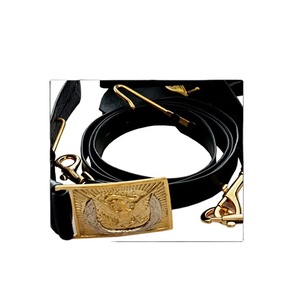 Cinturón con logotipo personalizado Hebillas para hombre Casual 100% Cuero genuino Cinturones de espada civil de alto diseñador - Product Image 5