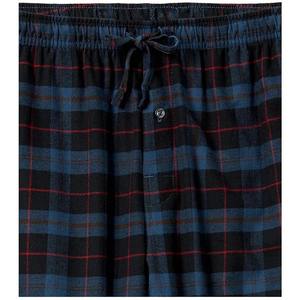 Pantalones de cintura alta de franela cálidos de Invierno para mujer Pantalones de invierno casuales de patrón recto ligero para hombres - Product Image 4