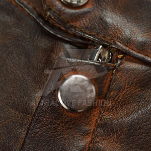 Premium <b>Men</b> <b>Leather</b> <b>Jacket</b> With Elegant Front Finish For Casual Winter <b>Jacket</b> Street Fashion - Product Image 4