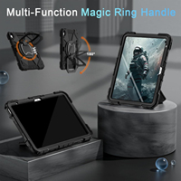 Funda Antigolpes para Tablet con Soporte Giratorio de 360° y Porta Lápiz para iPad A16 11.ª Gen. 11 Pulgadas 2025 iPad 10.ª Gen. 10.9 Pulgadas 2022