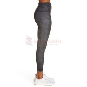 Leggings de Yoga Transpirables y Cómodos para Mujer, con Logotipo Personalizado, Alta Calidad, Último Estilo, Cintura Media, MOQ Bajo - Product Image 4