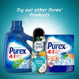 Purex Crystals, booster de parfum et de senteur pour lessive, Brise de Tahiti, 21 onces (lot de 4) - Product Image 3