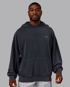 Sudaderas con Capucha de Algodón Estampadas Extra Grandes de Diseño Urbano Personalizado de Alta Calidad Unisex Losefit de Moda para Hombre - Product Image 2