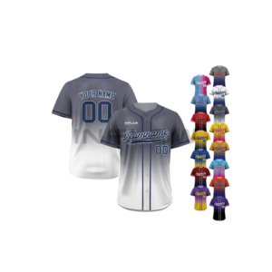 Camiseta de Béisbol Personalizada de Alta Calidad para Hombre Adulto, Precio de Fábrica, Transpirable, Nuevo Diseño, Venta Caliente, Opciones de Talla 3D OEM - Product Image 4