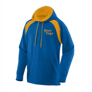 เสื้อฮู้ดสวมหัวของผู้ชายลายปักโลโก้3D ลายการ์ตูนกำหนดเองได้ - Product Image 4