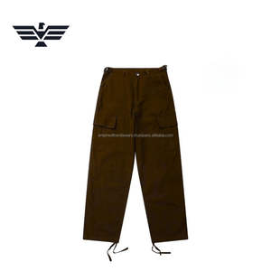 Pantalons cargo noirs légers de qualité supérieure EMPIRE TREND WEARS pour hommes, taille mi-haute, respirants, multi-poches - Product Image 1