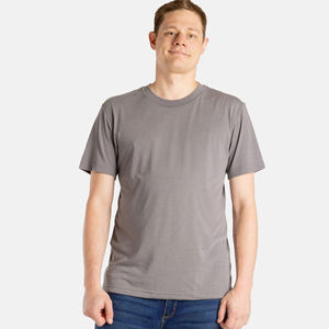 Camisetas para hombre Camiseta de cuello redondo para hombre de alta calidad-Camiseta básica esencial con ajuste clásico, ideal para informales, trabajo y ocio - Product Image 3