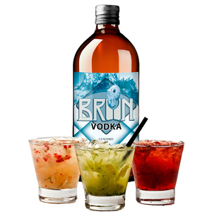 Vodka Brasileño Attiva Premium 5X Destilado a Base de Maíz, Ultra Suave, 40%, Botella de Vidrio de 1L, Sabor Intenso, Ideal para Caipirinhas y Bares - Product Image 2