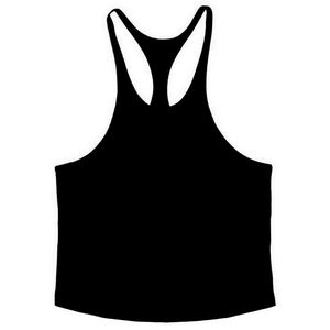 2025 Custom Fitness Gym Sport Tank <b>Top</b> for Men OEM Logo <b>Mesh</b> Quick Dry Cotton Plain Bodybuilding Stringer Quick Dry Tank <b>Top</b> - Product Image 4