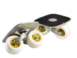 โรลเลอร์สเก็ตบอร์ดกันน้ำระดับมืออาชีพ พร้อมพื้นไฟเบอร์กลาส แผ่นกันลื่น ดีไซน์แยกส่วน ขนาด 24-36 นิ้ว - Product Image 5