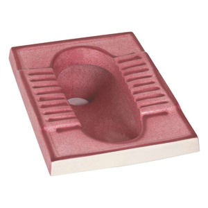 Magenta Orissa Pan Vente à Chaud Articles Sanitaires Salle de Bain Céramique Squatting Pan WC Toilette Bonne Qualité Asiatique Usine Vente en Gros - Product Image 5