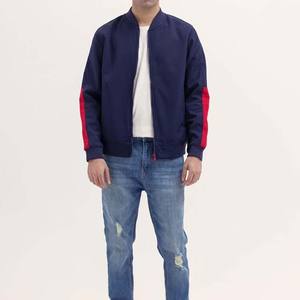 New Arrival Premium Quality <b>Light</b> Weight Stylish Breathable <b>Waterproof</b> Canvas Stand Bomber <b>Jacket</b> Zipper Closure <b>Men's</b> Winter - Product Image 2